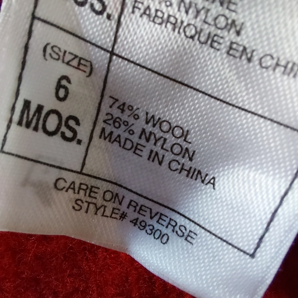 Disney Christmas Mickey Mouse Sweater, 3-6M - Picture 6 of 10